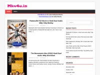 Desktop screenshot for mkv4u.in