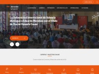 Desktop screenshot for universidadviu.com