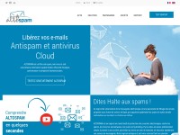Desktop screenshot for altospam.com