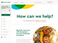 Desktop screenshot for commercebank.com