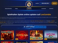 Desktop screenshot for leogamble.com