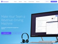 Desktop screenshot for outreach.io
