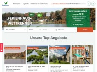 Desktop screenshot for centerparcs.de