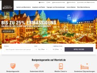 Desktop screenshot for marriott.de