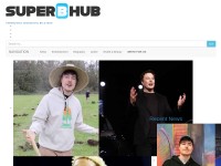 Desktop screenshot for superbhub.com