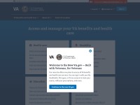 Desktop screenshot for va.gov