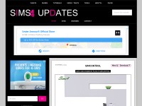 Desktop screenshot for sims4updates.net
