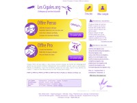 Desktop screenshot for lescigales.org