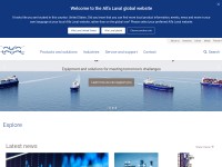 Desktop screenshot for alfalaval.com