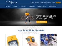 Desktop screenshot for flukenetworks.com