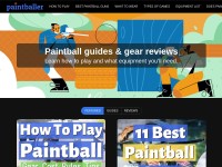 Desktop screenshot for paintballer.co