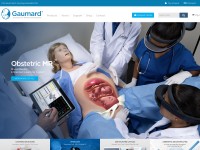 Desktop screenshot for gaumard.com