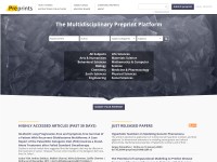 Desktop screenshot for preprints.org