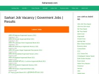 Desktop screenshot for gaharwarji.com