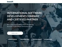 Desktop screenshot for inoxoft.com