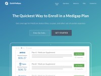 Desktop screenshot for quickmedigap.com