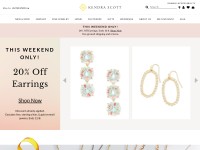 Desktop screenshot for kendrascott.com