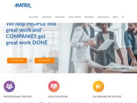 Desktop screenshot for matrixres.com