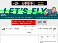 Desktop screenshot for philadelphiaeagles.com