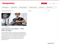 Desktop screenshot for entreprenoren.net