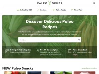 Desktop screenshot for paleogrubs.com