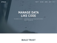 Desktop screenshot for palantir.com