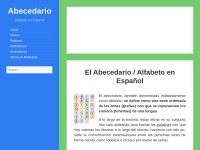 Desktop screenshot for abcdario.org