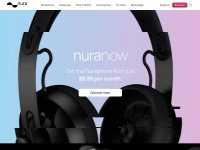 Desktop screenshot for nuraphone.com