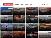 Desktop screenshot for thewondrous.com