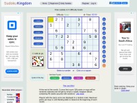 Desktop screenshot for sudokukingdom.com