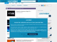 Desktop screenshot for logitheque.com
