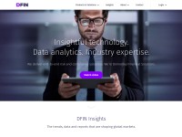 Desktop screenshot for dfinsolutions.com