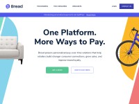 Desktop screenshot for getbread.com