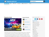 Desktop screenshot for programas-gratis.net