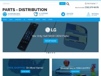 Desktop screenshot for parts-distribution.com