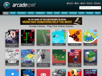 Desktop screenshot for arcadespot.com