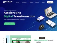 Desktop screenshot for evincedev.com