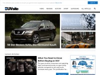 Desktop screenshot for suvsite.net