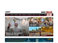 Desktop screenshot for euro.cz