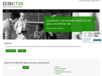 Desktop screenshot for econstor.eu