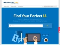 Desktop screenshot for universities.com