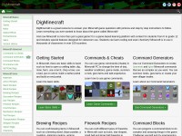 Desktop screenshot for digminecraft.com