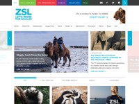Desktop screenshot for zsl.org