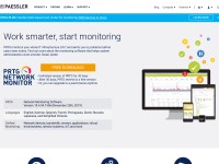 Desktop screenshot for paessler.com