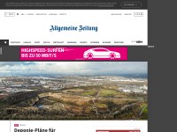 Desktop screenshot for allgemeine-zeitung.de