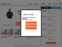 Desktop screenshot for venturefizz.com