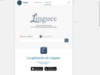 Desktop screenshot for linguee.es
