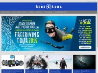 Desktop screenshot for aqualung.com