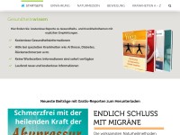 Desktop screenshot for gesundheits-praemien.de