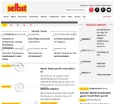 Desktop screenshot for selbst.de